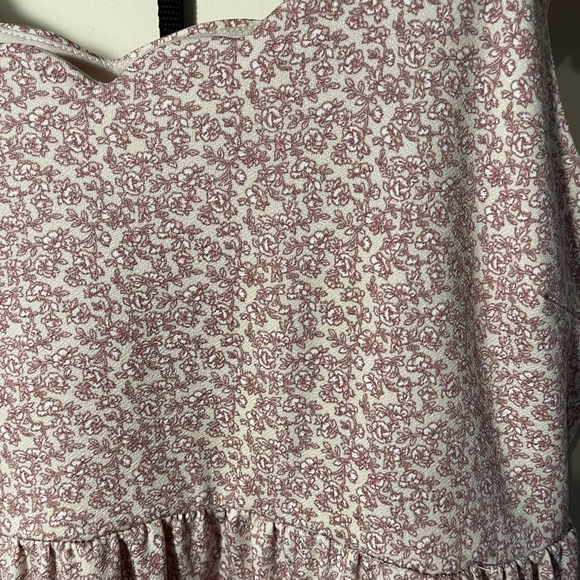 Monteau Dress - lilac floral juniors size L - Picture 4 of 7